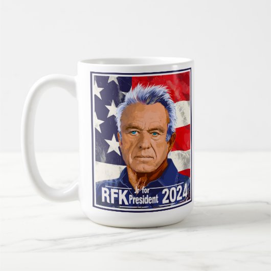 Robert F Kennedy, Jr. voor President 2024, RFK Jr Koffiemok (Links)