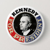 Robert F. Kennedy Jr. voor President Ronde Button 7,6 Cm (Voorkant)