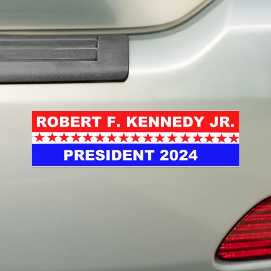 Robert F Kennedy President 2024 Bumpersticker (Op auto)