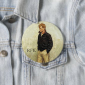 Robert F. Kennedy Ronde Button 4,0 Cm (In situ)