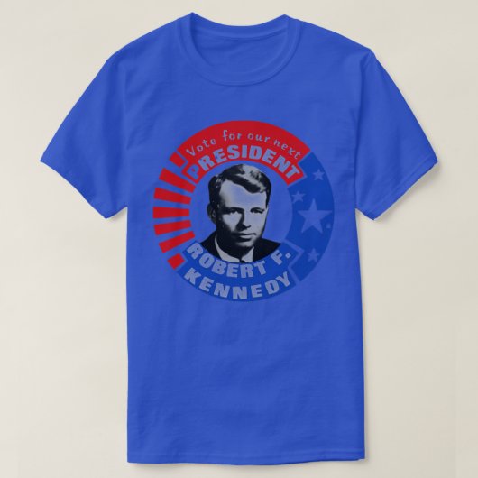 Robert F Kennedy voor President T-shirt (Design voorkant)