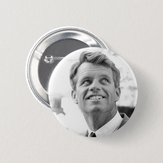 Robert Francis Kennedy Ronde Button 5,7 Cm (Voorkant /achterkant)