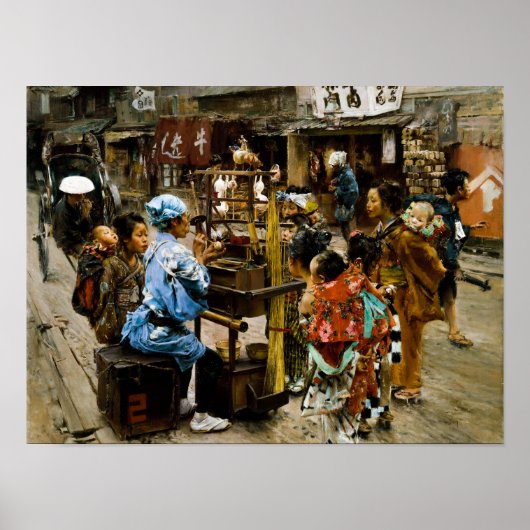 Robert Frederick Blum: De Ameya, de Snoep bloem Poster (Voorkant)