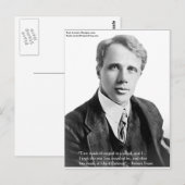 Robert Frost "Afgelegde Weg" citaat op Kaarten & C (Voorkant / Achterkant)