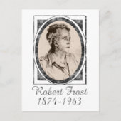 Robert Frost Briefkaart (Voorkant)