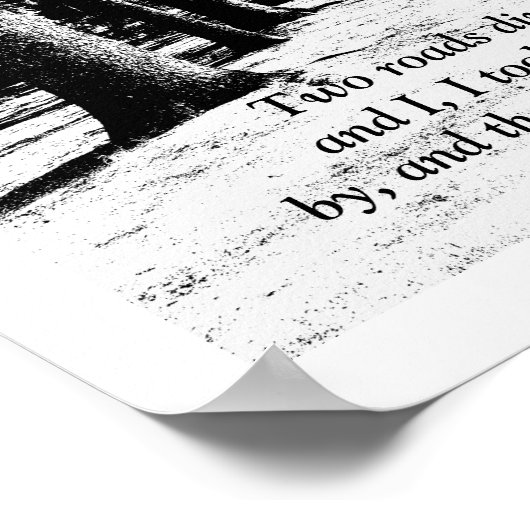 Robert Frost - Druk prijsopgave Poster (Hoek)