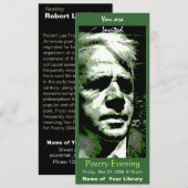 Robert Frost Kaart (Voorkant / Achterkant)