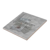 Robert Frost-poëzie Tegeltje (Zijkant)