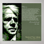 Robert Frost Poster (Voorkant)