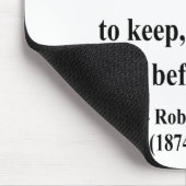 Robert Frost Quote 2a Muismat (Hoek)
