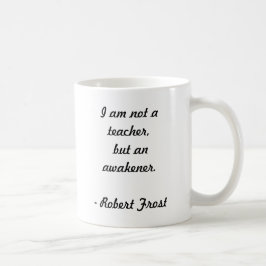 Robert Frost Quote Koffiemok
