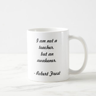 Robert Frost Quote Koffiemok