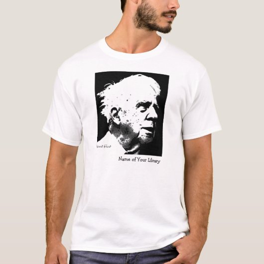 Robert Frost T-shirt (Voorkant)