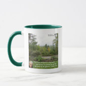 Robert Frost Wijsheid Quote "Weg Minder Bereisd" Mok (Links)