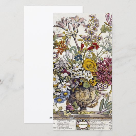 Robert Furber - oktober - twaalf maanden Feestdagenkaart (Voorkant / Achterkant)