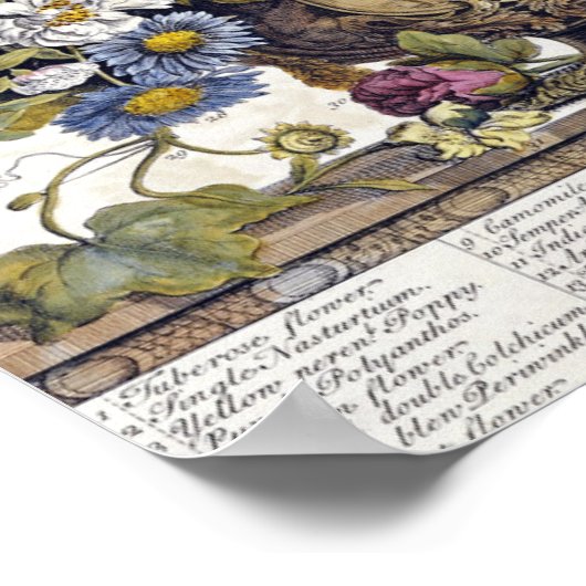 Robert Furber - oktober - twaalf maanden Poster (Hoek)