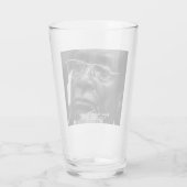 Robert G. Mugabe, president van Zimbabwe Glas (Achterkant)