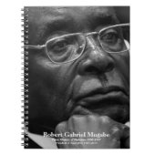 Robert G. Mugabe, President van Zimbabwe Notitieboek (Voorkant)