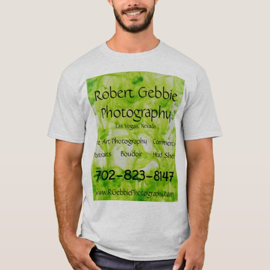 Robert Gebbie Fotografie T-shirt (Voorkant)