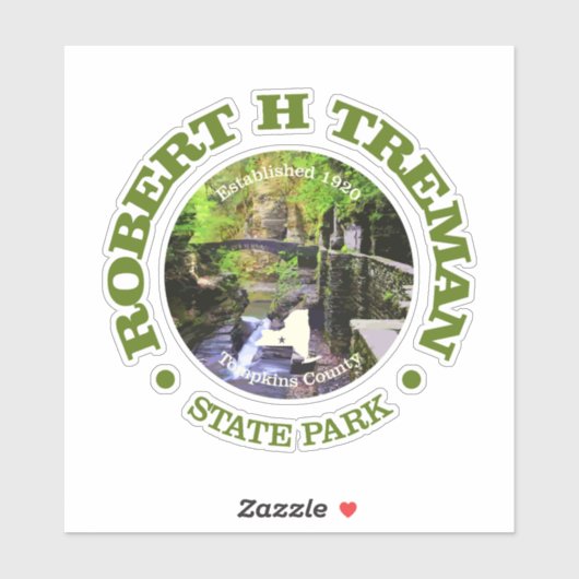 Robert H Treman SP Sticker (Vel)