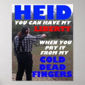 Robert Heid "Liberty"-Poster Poster (Voorkant)
