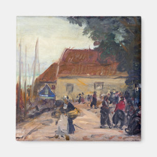 Robert Henri Volendam Street Scene Magneet