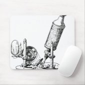 Robert Hooke's microscoop Muismat (Met muis)