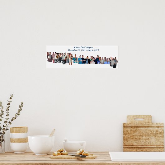Robert Hoynes Tribute Poster (Keuken)
