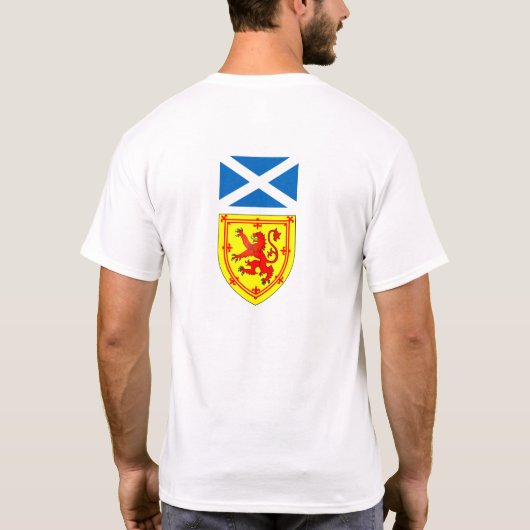 ROBERT I THE BRUCE BANNOCKBURN T-SHIRT (Achterkant)