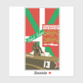 ROBERT IRIBARNE (Ikurrina) Sticker (Vel)