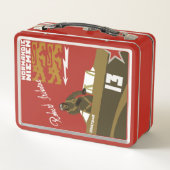 ROBERT IRIBARNE Metal Lunch Box (Achterkant)