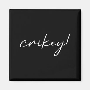 Robert Irwin Crikey Grappige Meme Magneet
