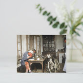 Robert Jacquinot Tour Etappe 5 neemt een pauze 192 Briefkaart (Staand voorkant)