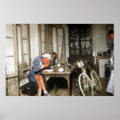 Robert Jacquinot Tour Etappe 5 neemt een pauze 192 Poster (Voorkant)