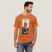 Robert Johnson Blues Folk Art T-shirt (Voorkant volledig)