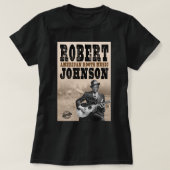 Robert Johnson Devil Driven Delta Blues T-shirt (Design voorkant)