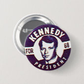 Robert Kennedy - Button (Voorkant /achterkant)