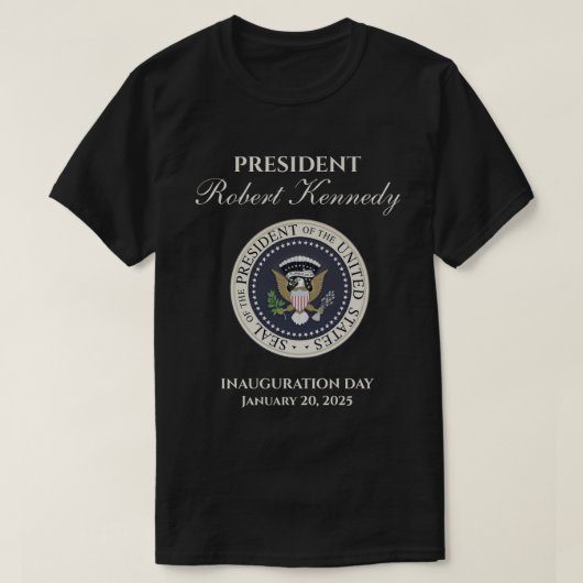 Robert Kennedy Inauguratiedag 20 januari 2025 T-shirt (Design voorkant)