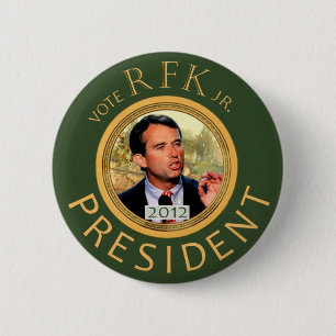 Robert Kennedy, jr. 2012 Ronde Button 5,7 Cm
