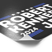 Robert Kennedy Jr 2024 Foto Afdruk (Hoek)