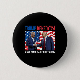 Robert Kennedy Jr Rfk Jr Voor Trump Eenheid Presid Ronde Button 5,7 Cm