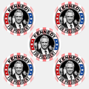 Robert Kennedy, Jr. voor President 2024 Labels