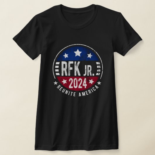 Robert Kennedy, Jr. voor President 2024 T-shirt (Laagn)