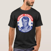 Robert Kennedy voor President Stemming Bobby in 19 T-shirt (Voorkant)