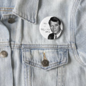 Robert Kennedy, waarom niet? Ronde Button 5,7 Cm (In situ)