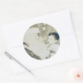 Robert & Kerstman Ronde Sticker (Envelop)