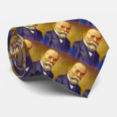 Robert Koch Physician Satin Pattern Stropdas (Opgerold)