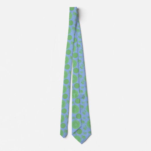 Robert Koch  Silk Foulard Pattern Necktie Stropdas (Achterkant)