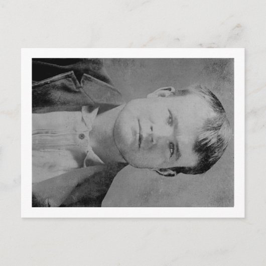 Robert LeRoy Parker "Butch Cassidy" Portrait Briefkaart (Voorkant)