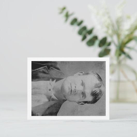 Robert LeRoy Parker "Butch Cassidy" Portrait Briefkaart (Staand voorkant)